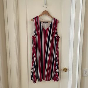 Anne Klein striped dress